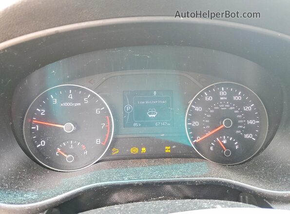 KNDPMCAC4K7529393 2019 KIA SPORTAGE White Instrument cluster view