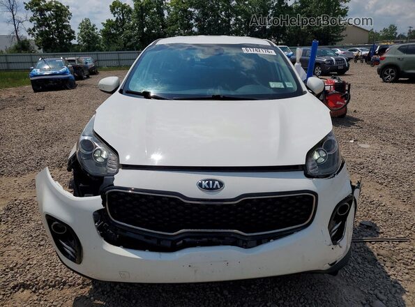 KNDPMCAC4K7529393 2019 KIA SPORTAGE White Front view