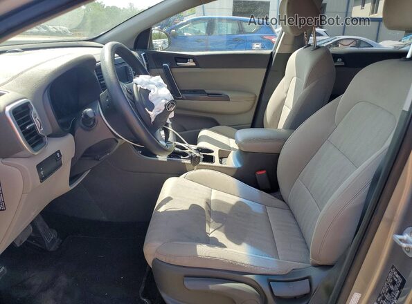 KNDPMCAC4K7600236 2019 KIA SPORTAGE Silver Vista interior delantera