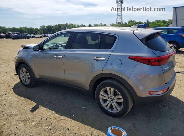 KNDPMCAC4K7600236 2019 KIA SPORTAGE Silver Trasero izquierdo