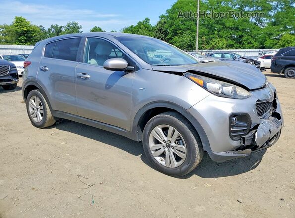 KNDPMCAC4K7600236 2019 KIA SPORTAGE Silver Delantero derecho