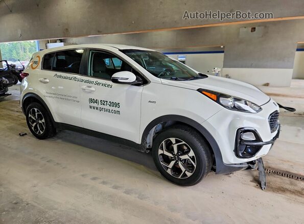 KNDPMCAC4L7636221 2020 KIA SPORTAGE White Front right