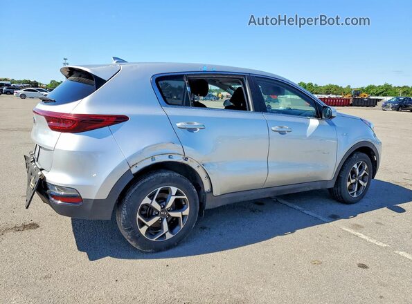 KNDPMCAC4L7655819 2020 KIA SPORTAGE Silver Задня права чверть