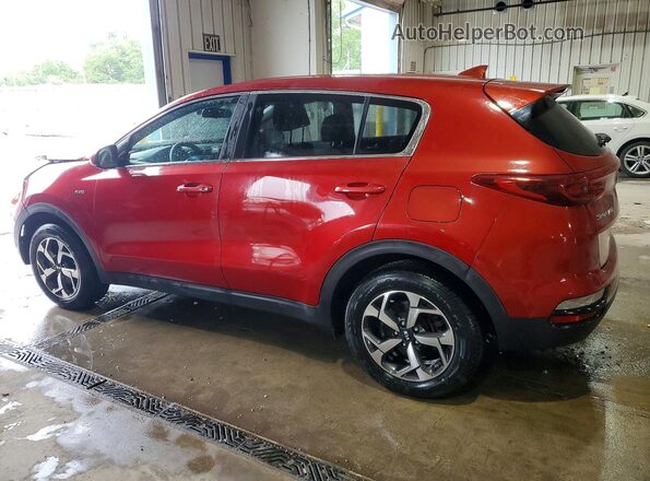 KNDPMCAC4L7724685 2020 KIA SPORTAGE Maroon Rear left