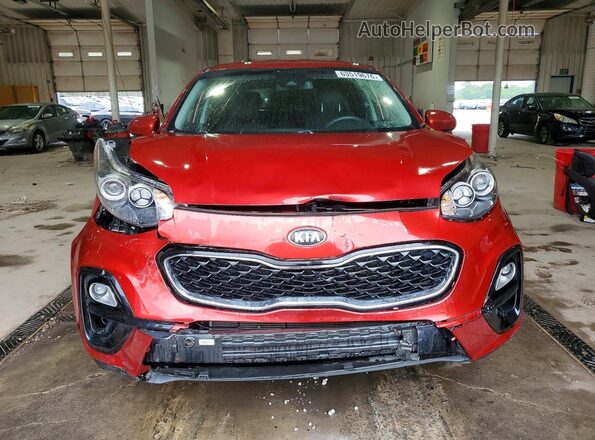 KNDPMCAC4L7724685 2020 KIA SPORTAGE Maroon Front view