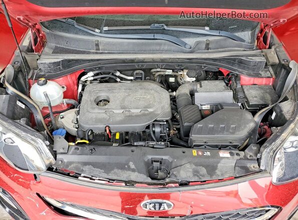 KNDPMCAC4L7724685 2020 KIA SPORTAGE Maroon Engine compartment view