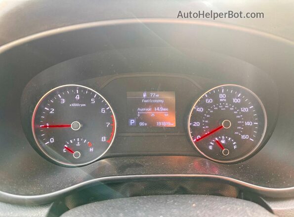 KNDPMCAC4L7764345 2020 KIA SPORTAGE Gray Widok deski rozdzielczej