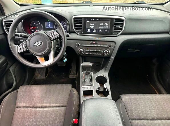 KNDPMCAC4L7764345 2020 KIA SPORTAGE Gray Widok zestawu wskaźników