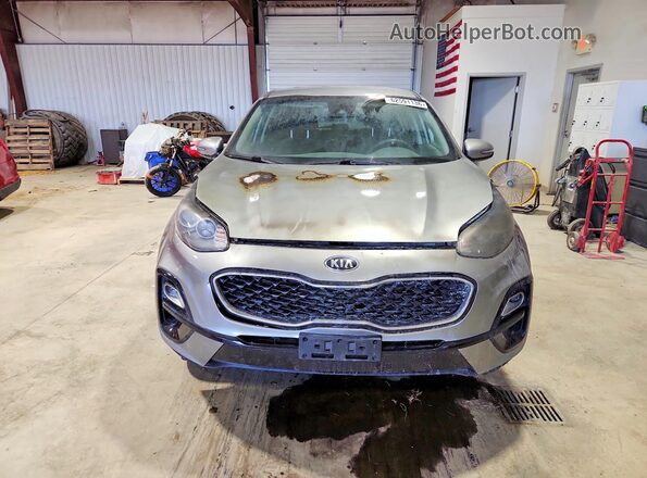 KNDPMCAC4M7852880 2021 KIA SPORTAGE Silver Вид спереду