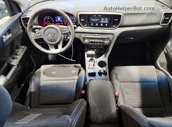 KNDPMCAC4M7852880 2021 KIA SPORTAGE Silver Вид панелі приладів