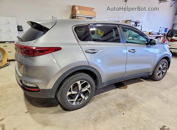 KNDPMCAC4M7852880 2021 KIA SPORTAGE Silver Задня права чверть