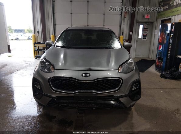 KNDPMCAC4M7943177 2021 KIA SPORTAGE Silver ხელსაწყოთა პანელის ხედი