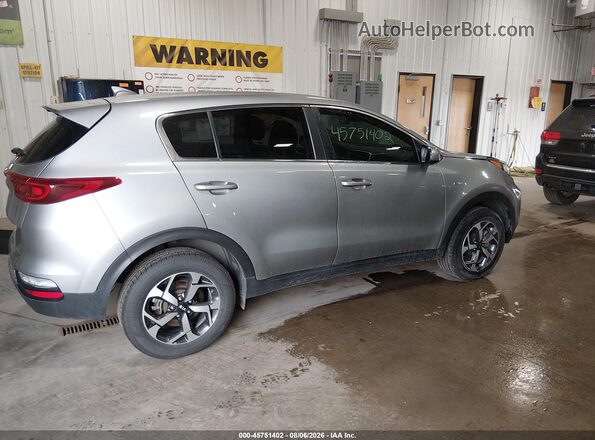 KNDPMCAC4M7943177 2021 KIA SPORTAGE Silver უკანა სალონის ხედი