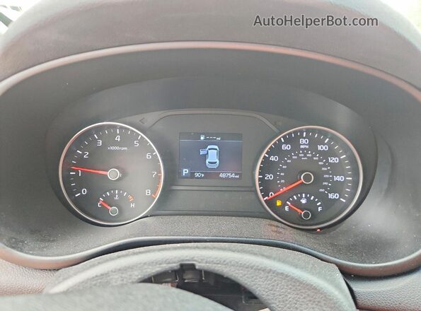 KNDPMCAC4N7005469 2022 KIA SPORTAGE White Instrument cluster view