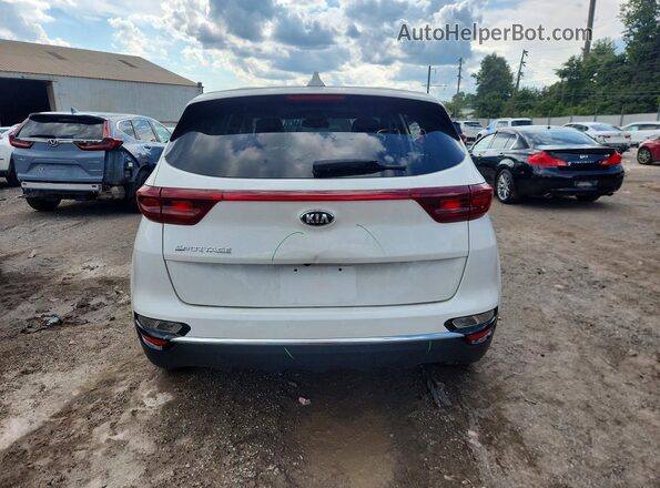 KNDPMCAC4N7005469 2022 KIA SPORTAGE White Rear view
