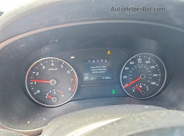 KNDPMCAC4N7027035 2022 KIA SPORTAGE Синий Вид щитка приборов