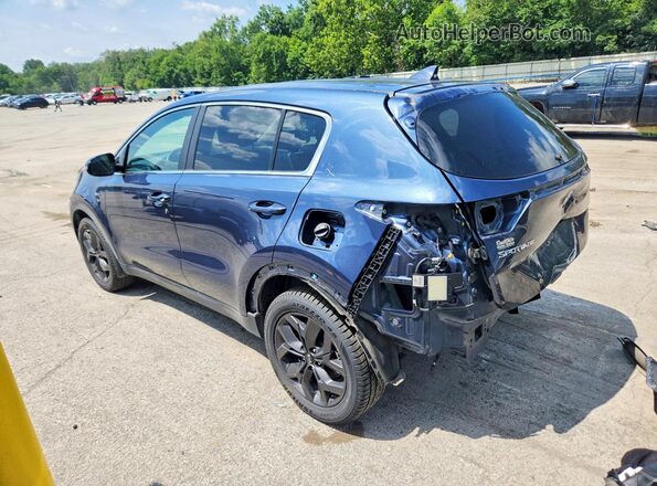 KNDPMCAC4N7027035 2022 KIA SPORTAGE Синий Задняя левая четверть