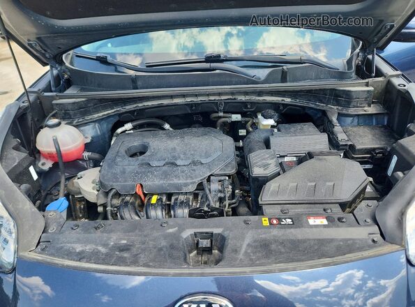 KNDPMCAC4N7027035 2022 KIA SPORTAGE Синий Вид подкапотного пространства
