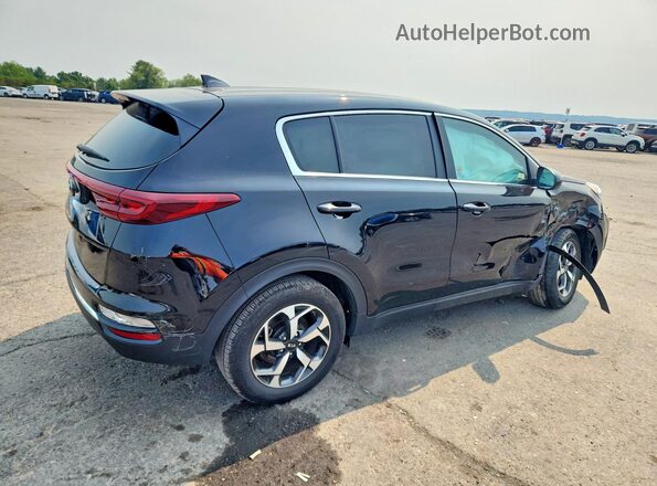 KNDPMCAC4N7993188 2022 KIA SPORTAGE Black უკანა მარჯვენა