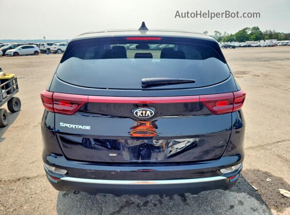 KNDPMCAC4N7993188 2022 KIA SPORTAGE Black უკანა ხედი