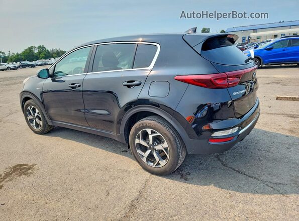 KNDPMCAC4N7993188 2022 KIA SPORTAGE Black უკანა მარცხენა
