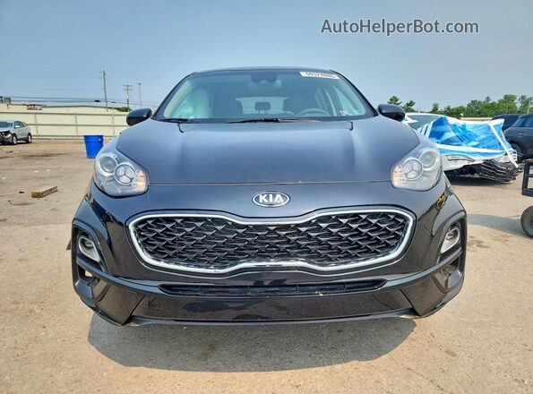 KNDPMCAC4N7993188 2022 KIA SPORTAGE Black წინა ხედი