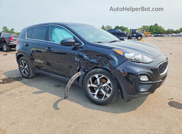KNDPMCAC4N7993188 2022 KIA SPORTAGE Black წინა მარჯვენა