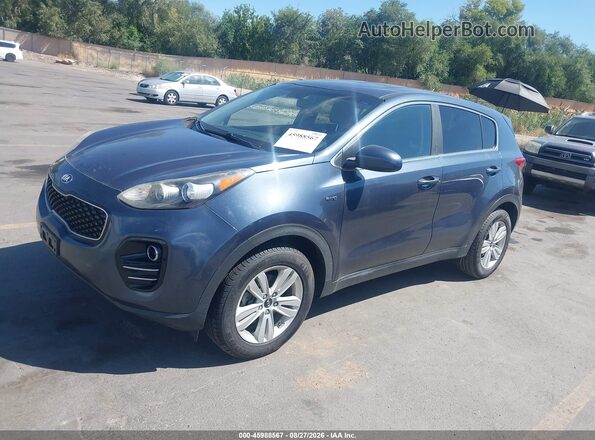 KNDPMCAC5H7064101 2017 KIA SPORTAGE Black Передня ліва чверть