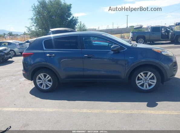 KNDPMCAC5H7064101 2017 KIA SPORTAGE Black Вид задньої частини салону