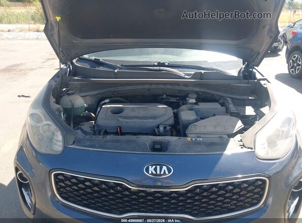KNDPMCAC5H7064101 2017 KIA SPORTAGE Black Вид ззаду