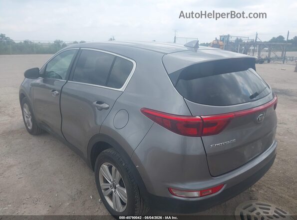 KNDPMCAC5H7126967 2017 KIA SPORTAGE Gray Հետևի ձախ