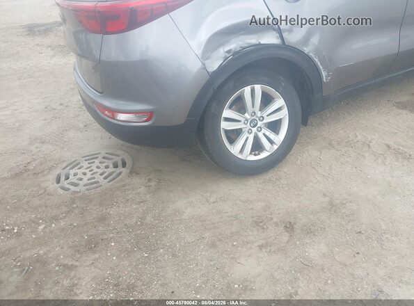 KNDPMCAC5H7126967 2017 KIA SPORTAGE Gray Դիմացի տեսք