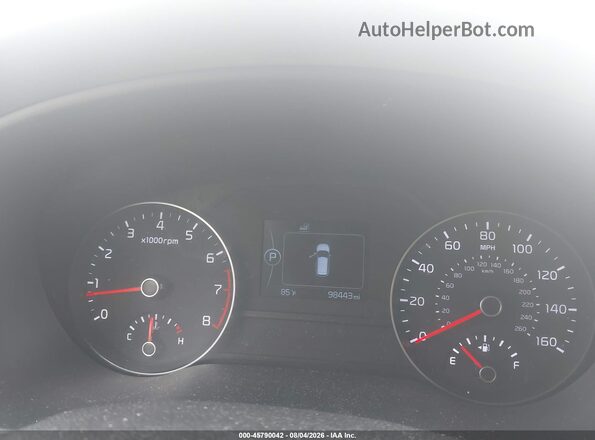 KNDPMCAC5H7126967 2017 KIA SPORTAGE Gray Հետևի նստատեղերի տեսք