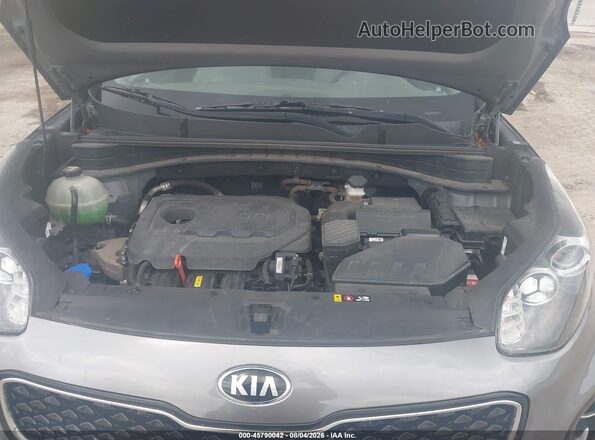 KNDPMCAC5H7126967 2017 KIA SPORTAGE Gray Հետևի տեսք