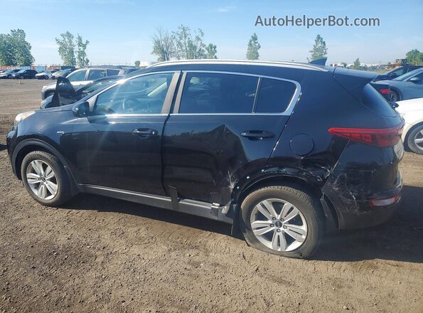 KNDPMCAC5H7136611 2017 KIA SPORTAGE Black Tył lewy