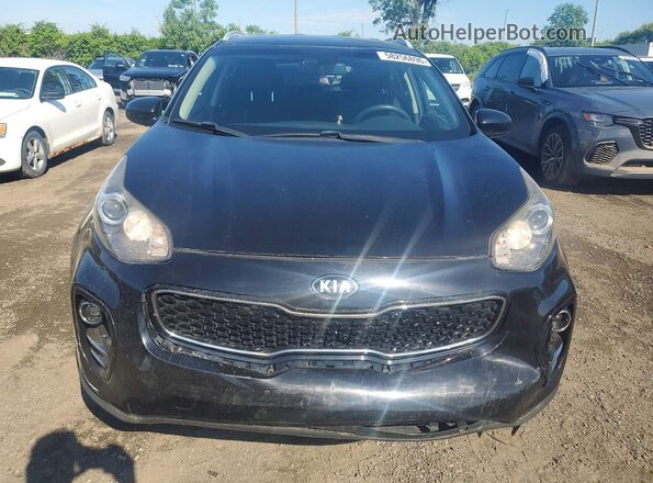 KNDPMCAC5H7136611 2017 KIA SPORTAGE Black Widok z przodu
