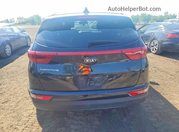 KNDPMCAC5H7136611 2017 KIA SPORTAGE Black Widok z tyłu