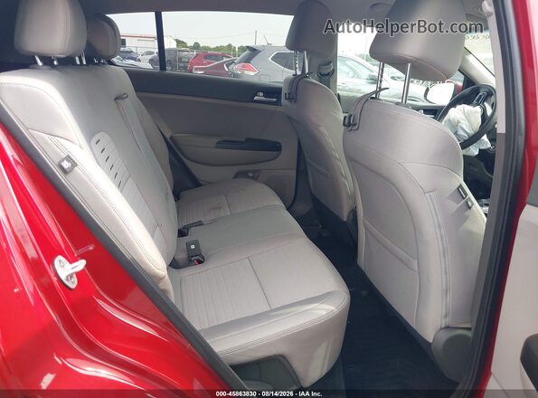 KNDPMCAC5H7169382 2017 KIA SPORTAGE Red Widok naklejki z numerem VIN
