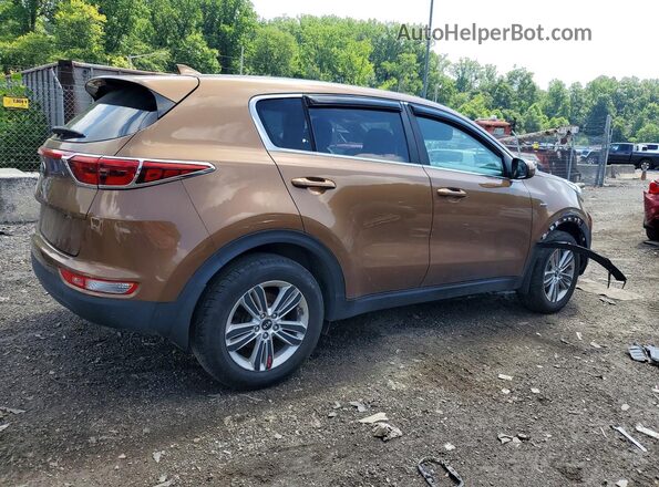 KNDPMCAC5H7186635 2017 KIA SPORTAGE Brown Tył prawy