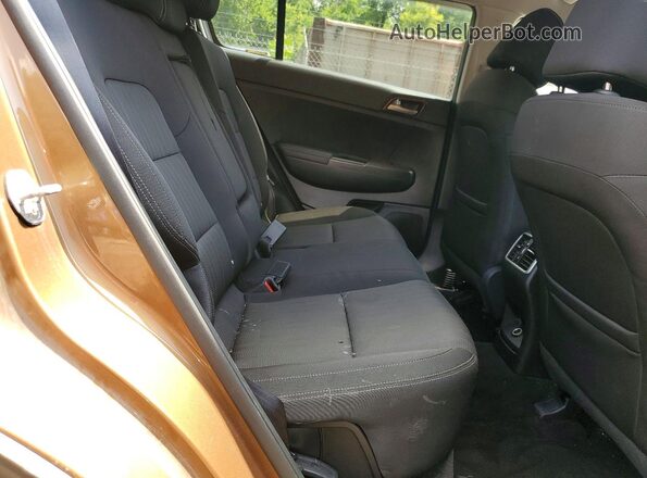 KNDPMCAC5H7186635 2017 KIA SPORTAGE Brown Widok tylnych siedzeń