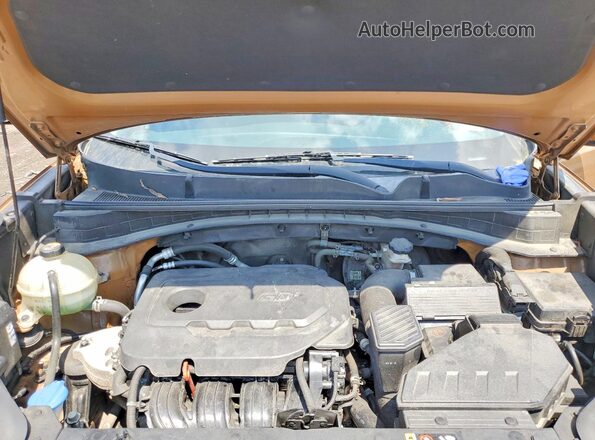 KNDPMCAC5H7186635 2017 KIA SPORTAGE Brown Widok wnętrza z tyłu