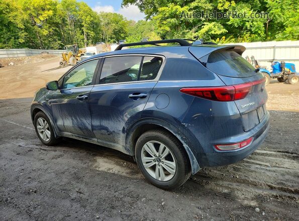 KNDPMCAC5H7261544 2017 KIA SPORTAGE Blue Հետևի ձախ