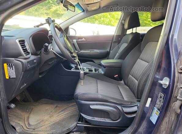 KNDPMCAC5H7261544 2017 KIA SPORTAGE Blue Սալոնի դիմացի տեսք