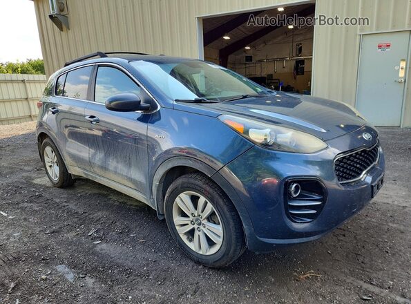 KNDPMCAC5H7261544 2017 KIA SPORTAGE Blue Առջևի աջ