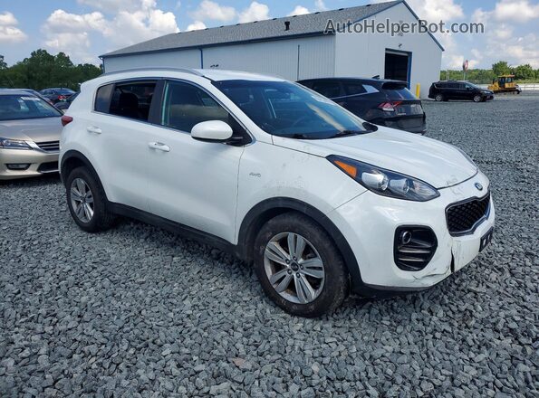 KNDPMCAC5H7291885 2017 KIA SPORTAGE Белый Передняя правая четверть
