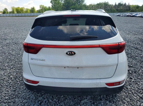 KNDPMCAC5H7291885 2017 KIA SPORTAGE Белый Вид сзади