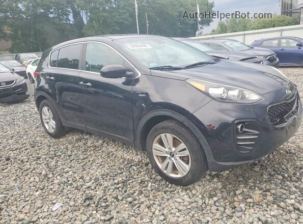 KNDPMCAC5H7295967 2017 KIA SPORTAGE Черный Передняя правая четверть