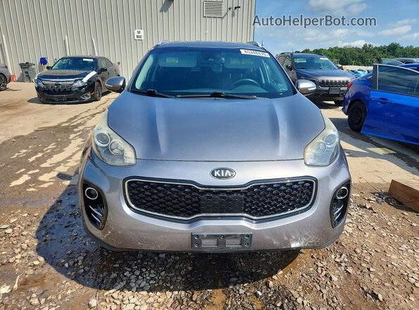 KNDPMCAC5J7308349 2018 KIA SPORTAGE Gray წინა ხედი