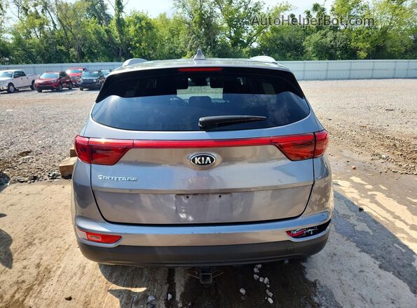 KNDPMCAC5J7308349 2018 KIA SPORTAGE Gray უკანა ხედი