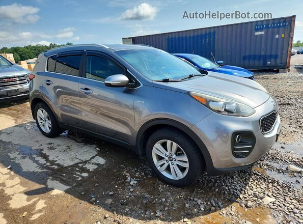 KNDPMCAC5J7308349 2018 KIA SPORTAGE Gray წინა მარჯვენა